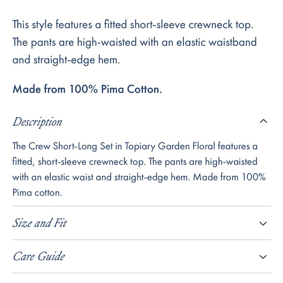 LAKE Pima Crew Short-Long Set in Dahlia Anchor Stripe - Picture 10 of 11